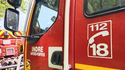 Un véhicule des sapeurs-pompiers de l'Indre. (LOUISE THOMANN / FRANCEINFO / RADIO FRANCE)
