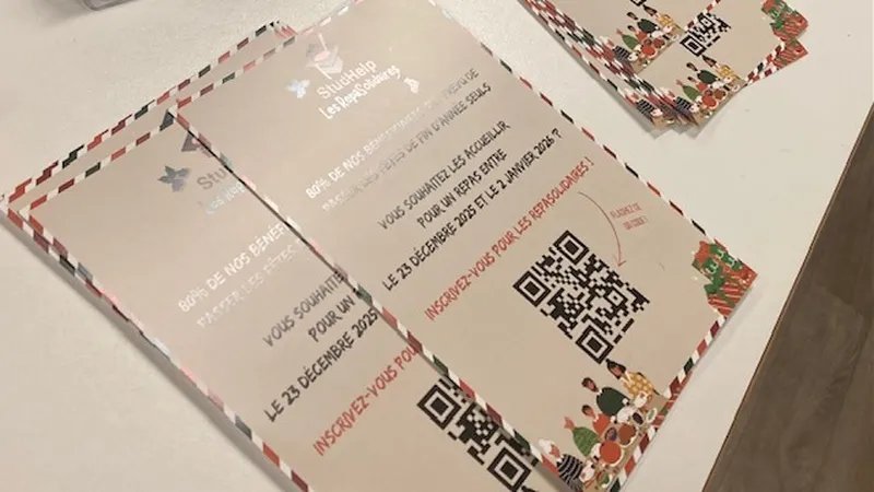 Des flyers à destination des familles