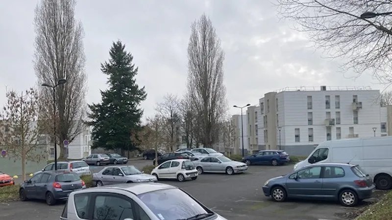 Un quartier HLM à Brie-Comte-Robert