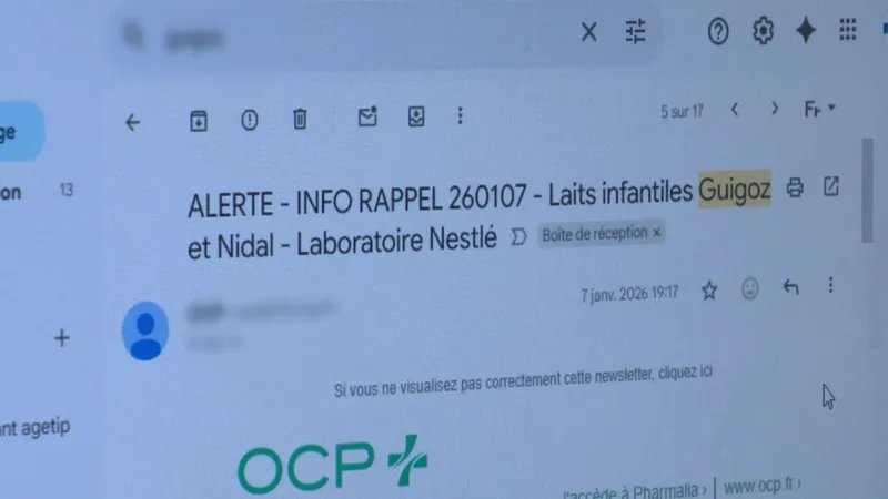 Le président de l'association pour la santé des enfants, Quentin Guillemain, dénonce un laps de temps trop long entre les alertes données et les retaits des laits soupçonnés.