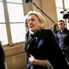 Marine Le Pen, au palais de justice de Paris, le 20 janvier 2026. (BERTRAND GUAY / AFP)